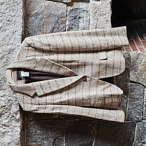 Jones New York size 14 neutral pallet blazer